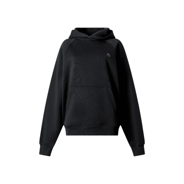 Moose Knuckles YUL Hoodie in Black | Luxury Shoes 