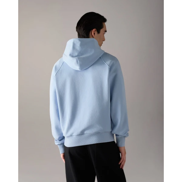 Moose Knuckles YUL Hoodie in Blue Ice | Sweatshirts | Luxury Shoes 