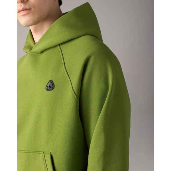 Moose Knuckles YUL Hoodie in Clover | Sweatshirts | Luxury Shoes 