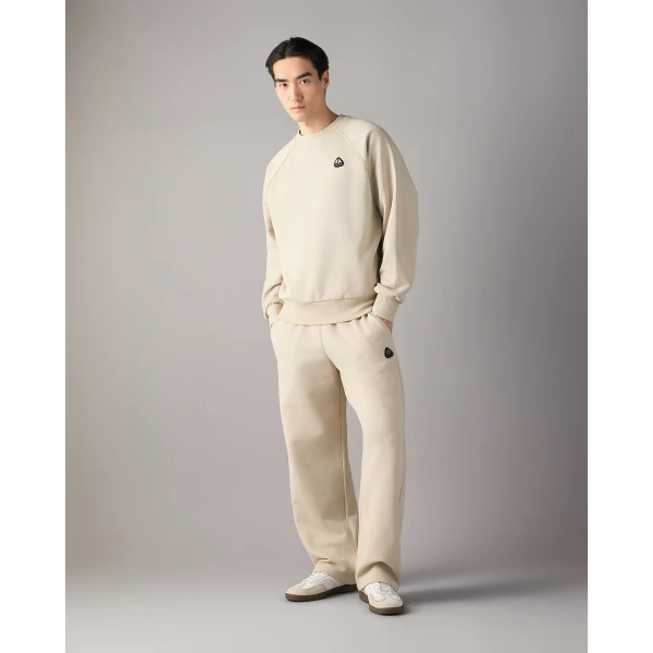 Moose Knuckles YUL Joggers in Alabaster | Pants | Luxury Shoes 