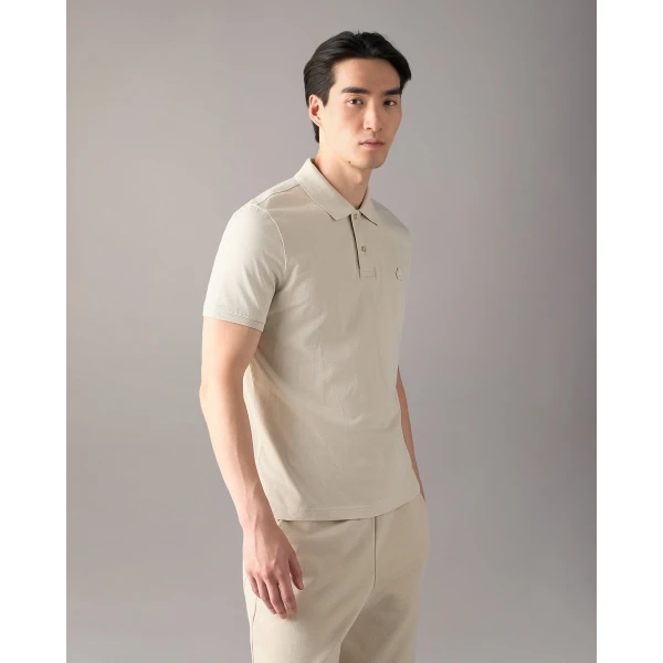 Moose Knuckles YUL Polo in Alabaster | T-shirts & vests | Luxury Shoes 