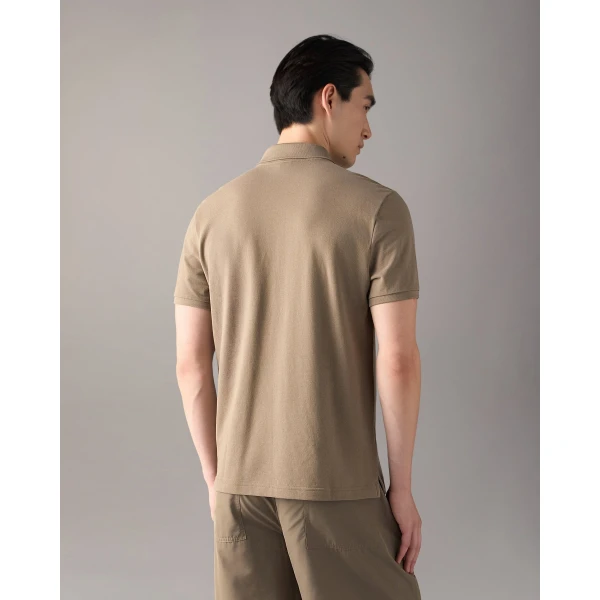 Moose Knuckles YUL Polo in Ashen | T-shirts & vests | Luxury Shoes 