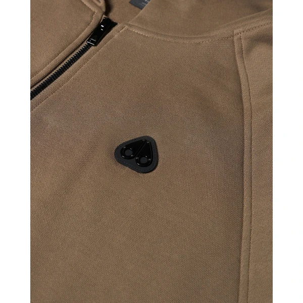 Moose Knuckles YUL Zip-Up Hoodie in Ashen | Sweatshirts | Luxury Shoes 