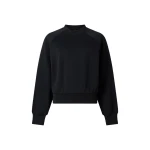 Moose Knuckles YYZ Crewneck Sweatshirt in Black | Luxury Shoes 