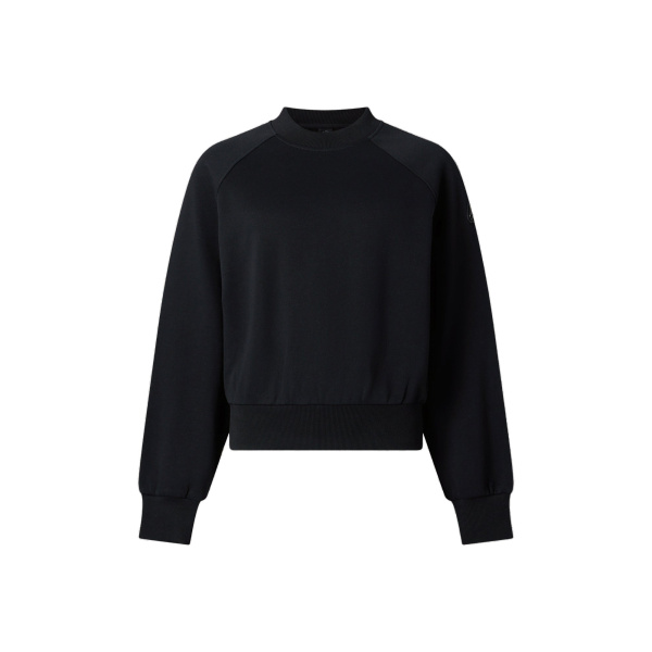 Moose Knuckles YYZ Crewneck Sweatshirt in Black | Luxury Shoes 