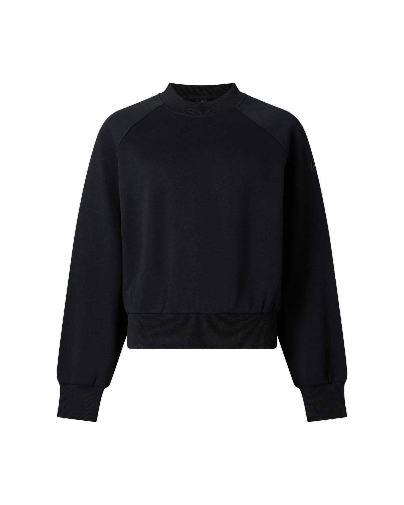 Moose Knuckles YYZ Crewneck Sweatshirt in Black Moose Knuckles YYZ Crewneck Sweatshirt in Black | Luxury Shoes
