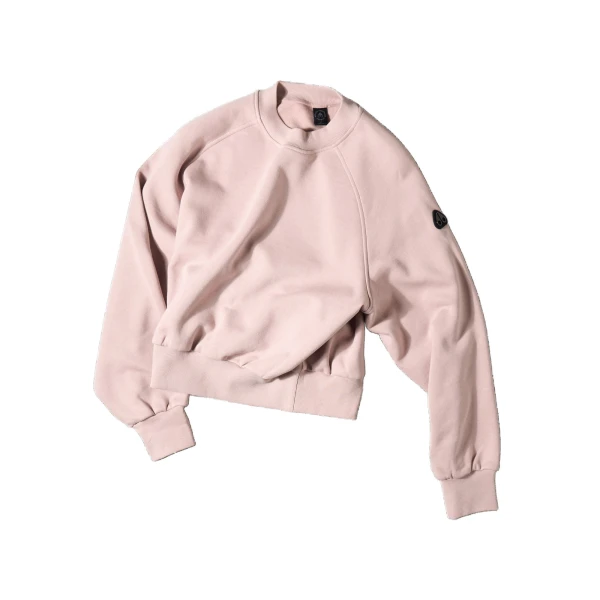 YYZ Crewneck Sweatshirt in Rosewood