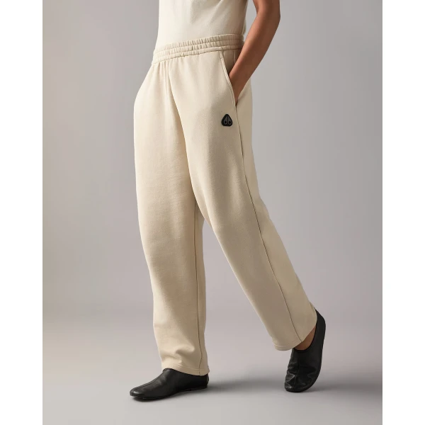 Moose Knuckles YYZ Joggers in Alabaster | Sweatpants | Luxury Shoes 