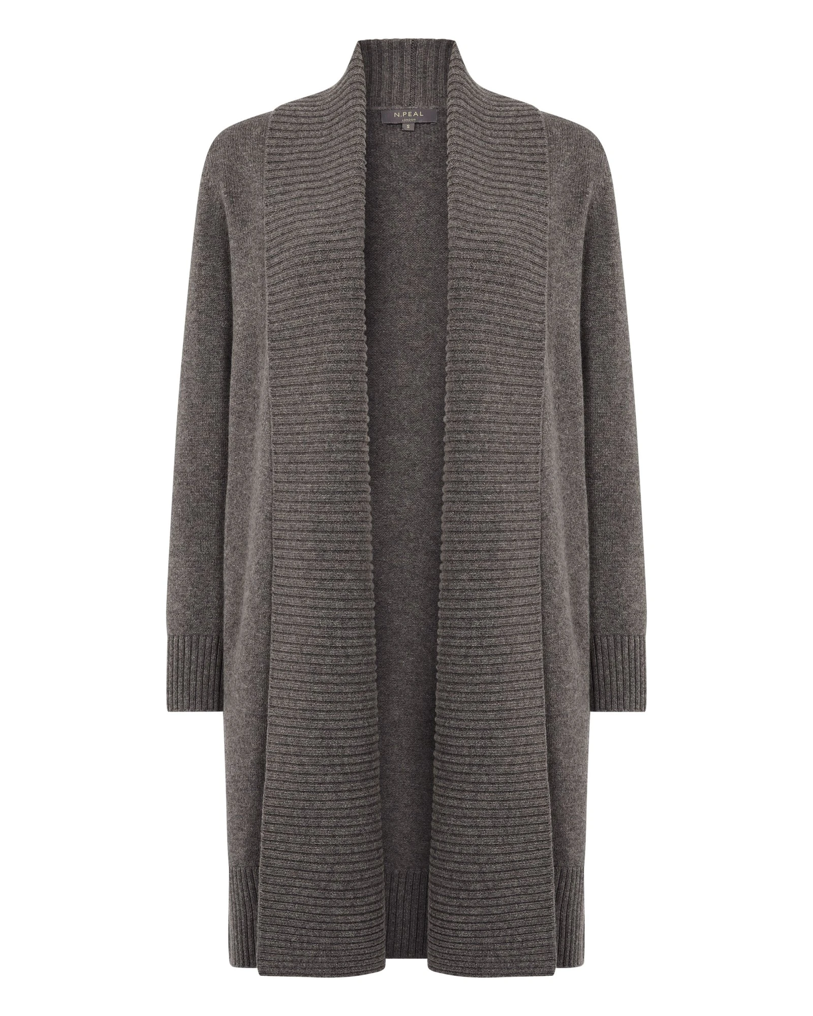 N.Peal Abbey Cashmere Cardigan in Wood Smoke Brown N.Peal Abbey Cashmere Cardigan in Wood Smoke Brown | Cardigan | Luxury Shoes