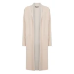 N.Peal Double Face Robe Cashmere Cardigan in Ecru White | Cardigan | Luxury Shoes 