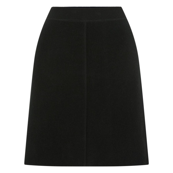 N.Peal Double Faced Mini Skirt in Black | Mini Skirts | Luxury Shoes 