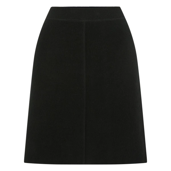 Double Faced Mini Skirt in Black