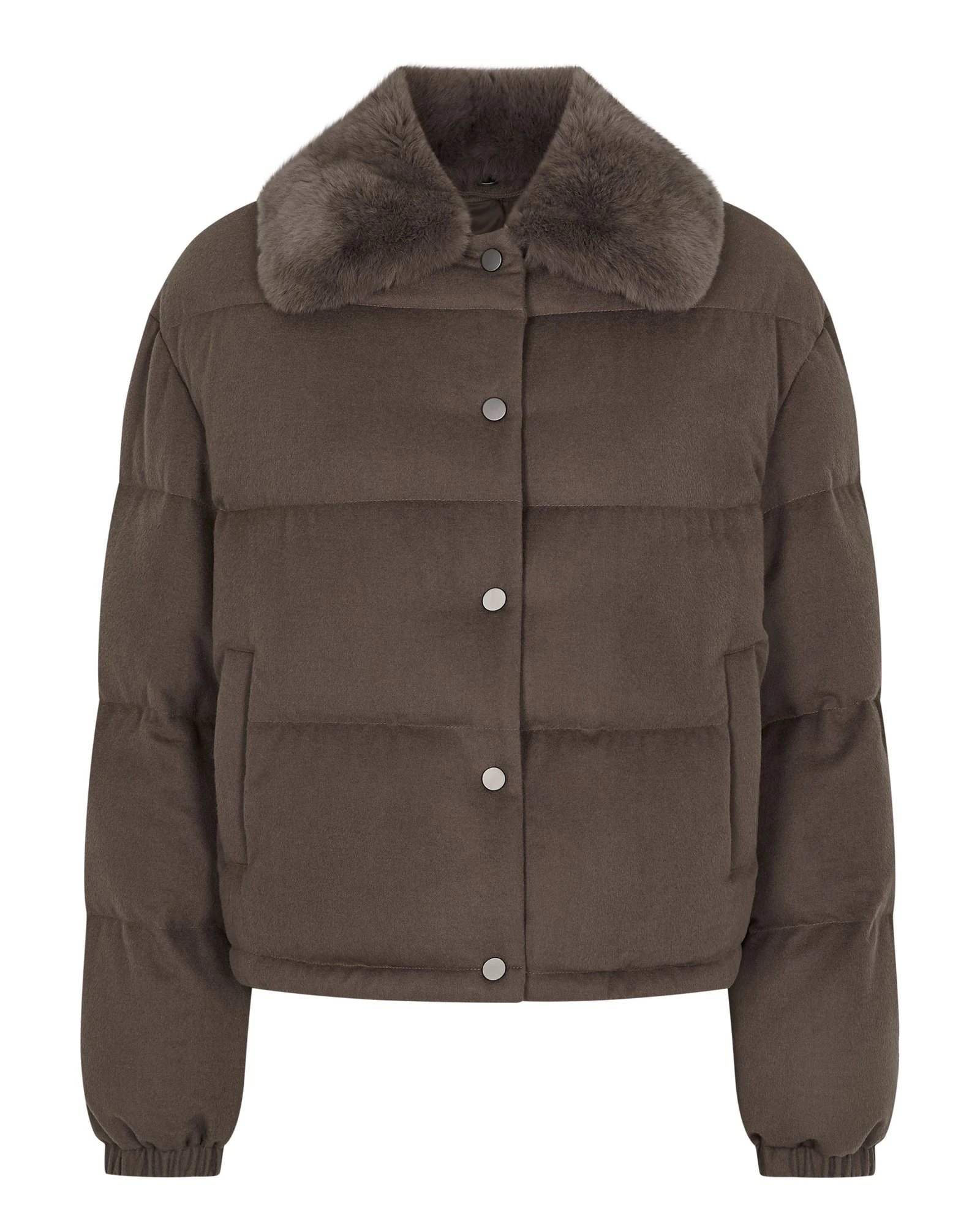N.Peal Down Rex Fur Puffer Jacket in Chocolate Brown N.Peal Down Rex Fur Puffer Jacket in Chocolate Brown | Jackets | Luxury Shoes