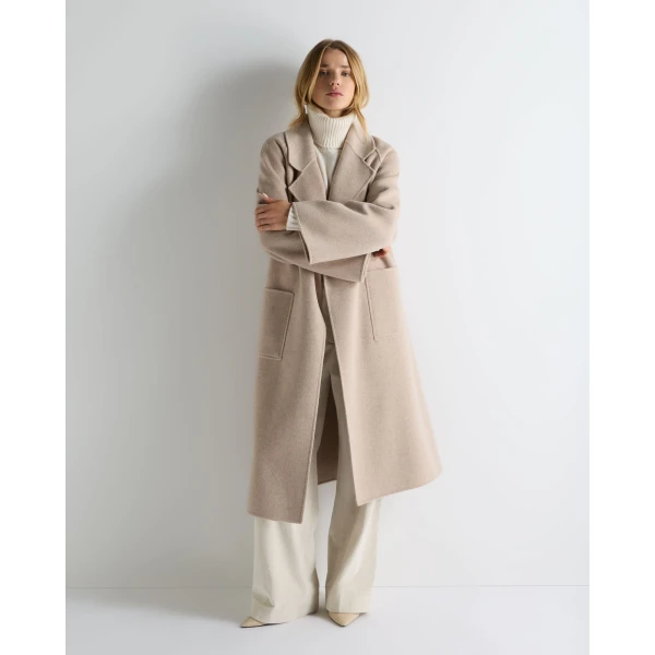 N.Peal Hazel Chunky Roll Neck Cashmere Jumper in New Ivory White