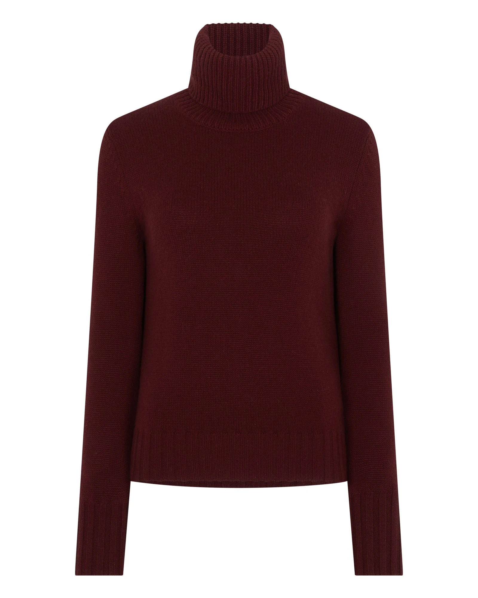 N.Peal Hazel Chunky Roll Neck Cashmere Jumper in Rustic Red N.Peal Hazel Chunky Roll Neck Cashmere Jumper in Rustic Red | Turtlenecks | Luxury Shoes