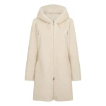 N.Peal Hooded Faux Mink Coat in Off White | Coats | Luxury Shoes 