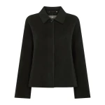 N.Peal Laurel Fur Collared Jacket in Green | Jackets | Luxury Shoes 