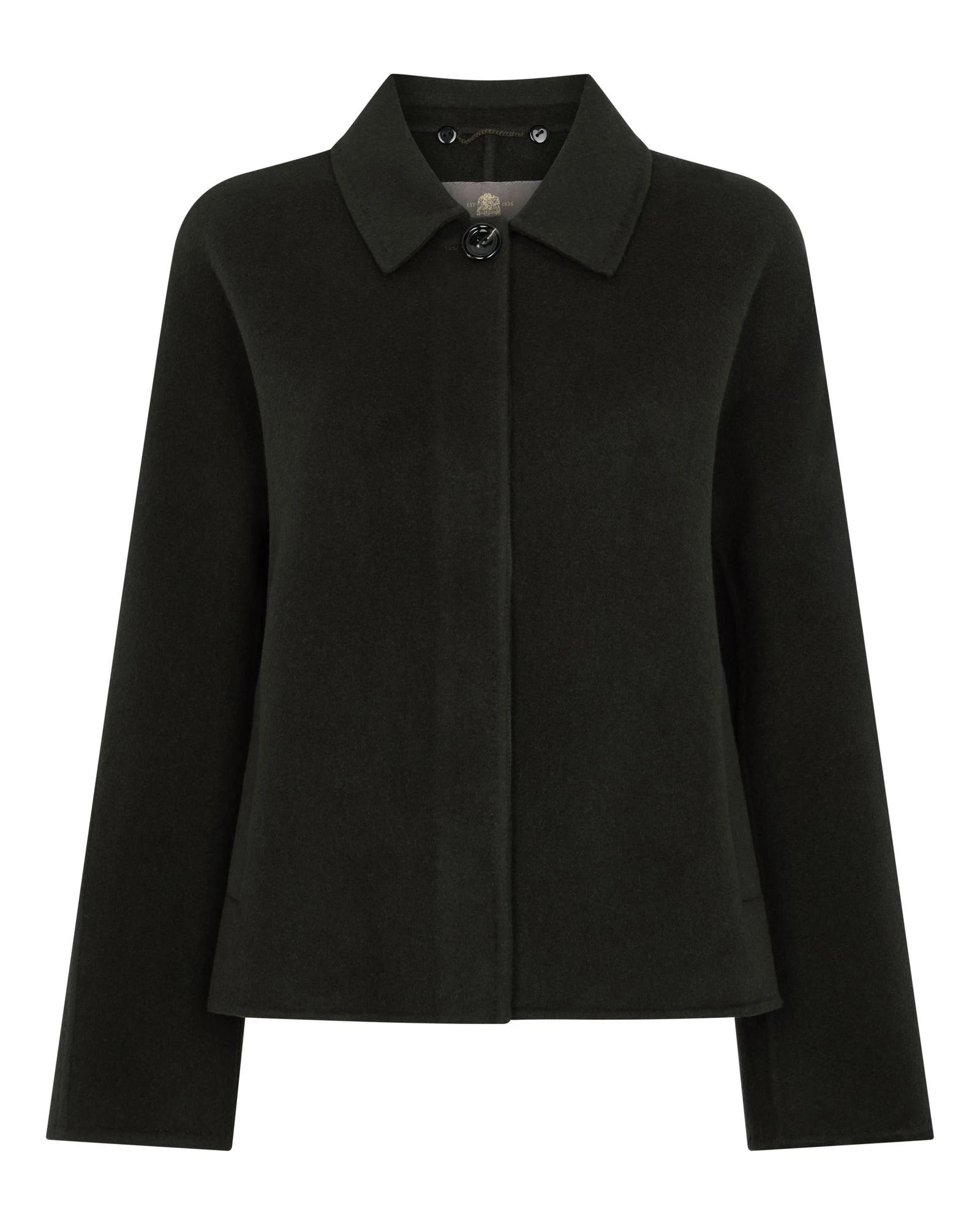 N.Peal Laurel Fur Collared Jacket in Green N.Peal Laurel Fur Collared Jacket in Green | Jackets | Luxury Shoes