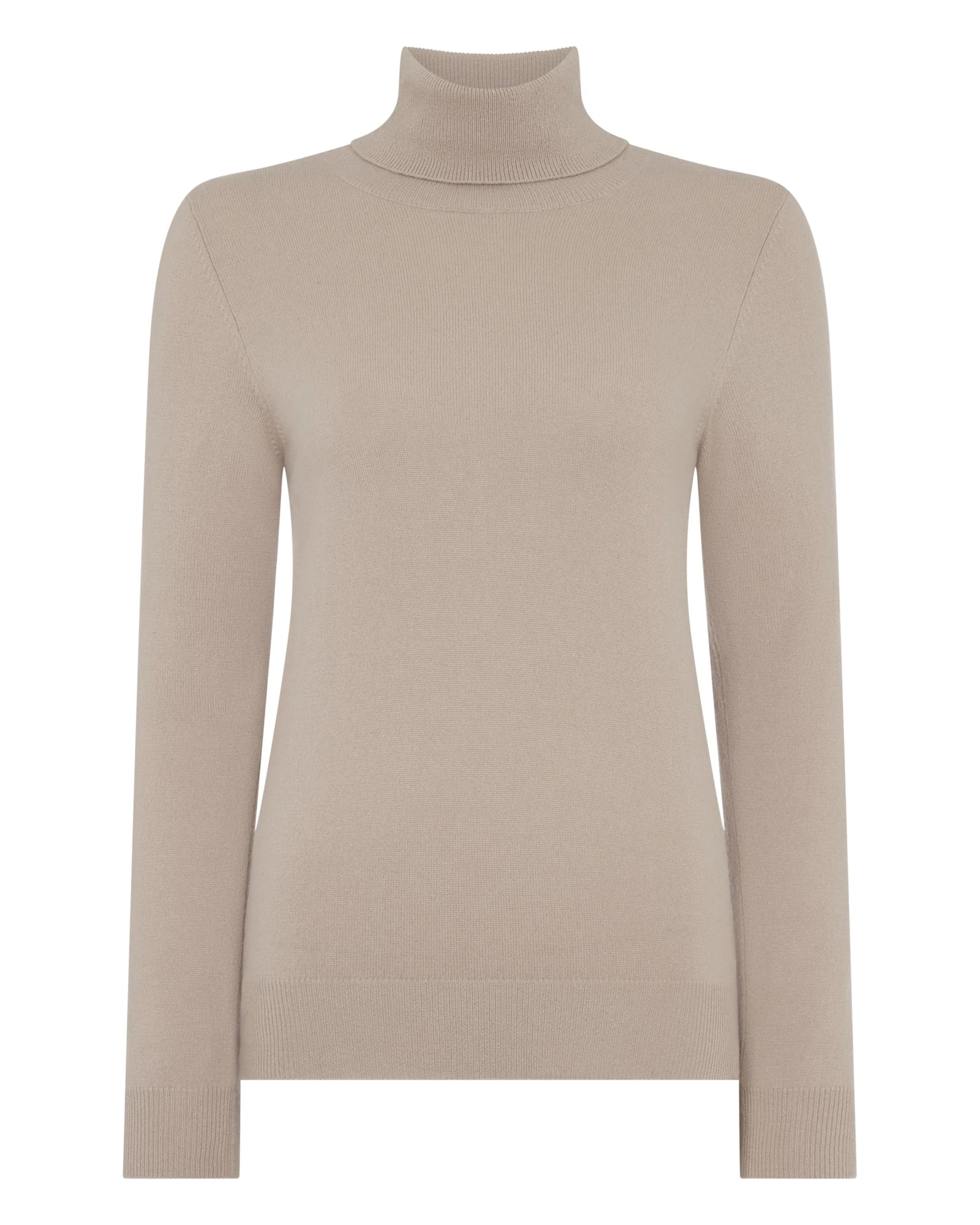 N.Peal Luna Roll Neck Cashmere Jumper in Cashew Brown N.Peal Luna Roll Neck Cashmere Jumper in Cashew Brown | Turtlenecks | Luxury Shoes