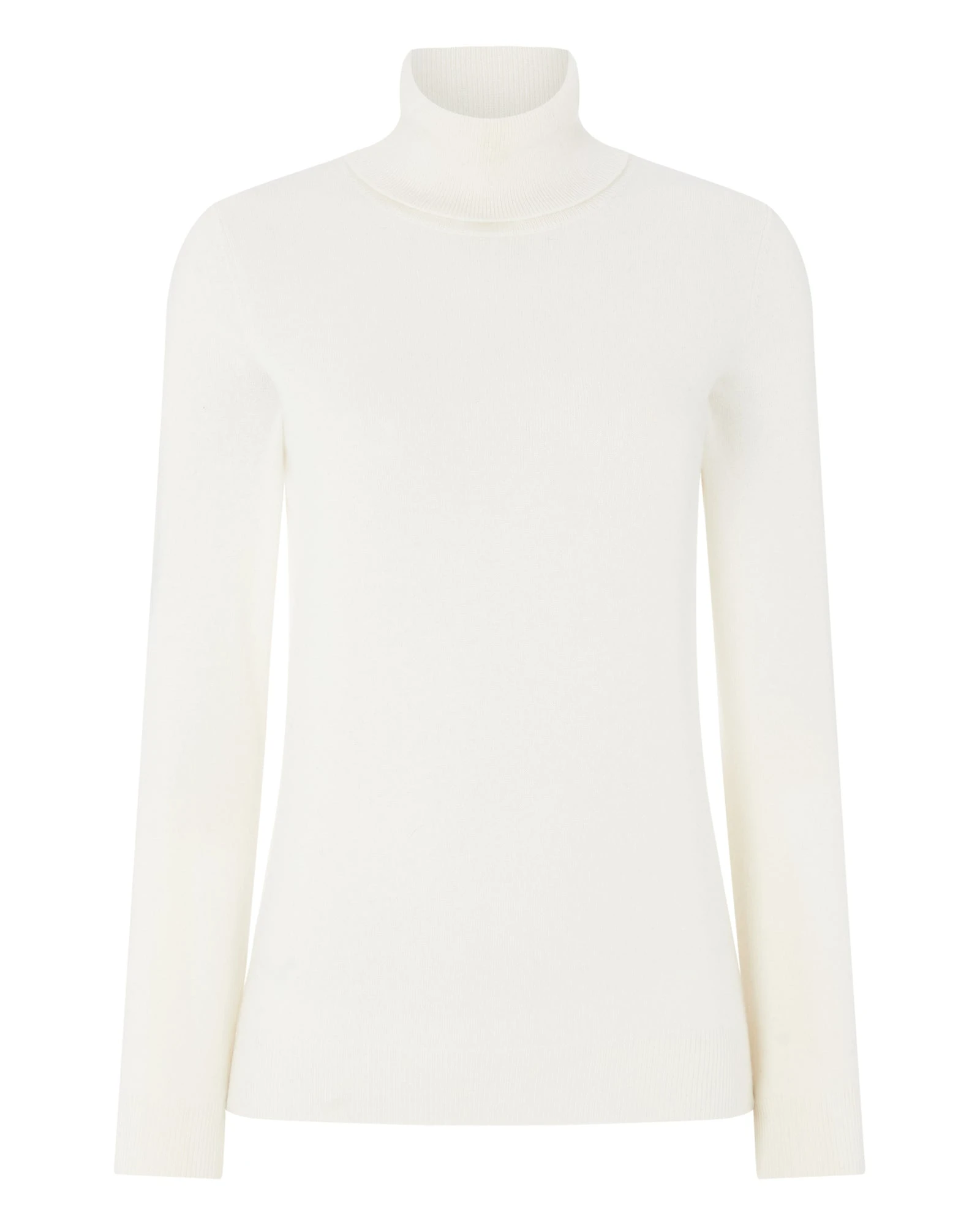 N.Peal Luna Roll Neck Cashmere Jumper in New Ivory White N.Peal Luna Roll Neck Cashmere Jumper in New Ivory White | Turtlenecks | Luxury Shoes