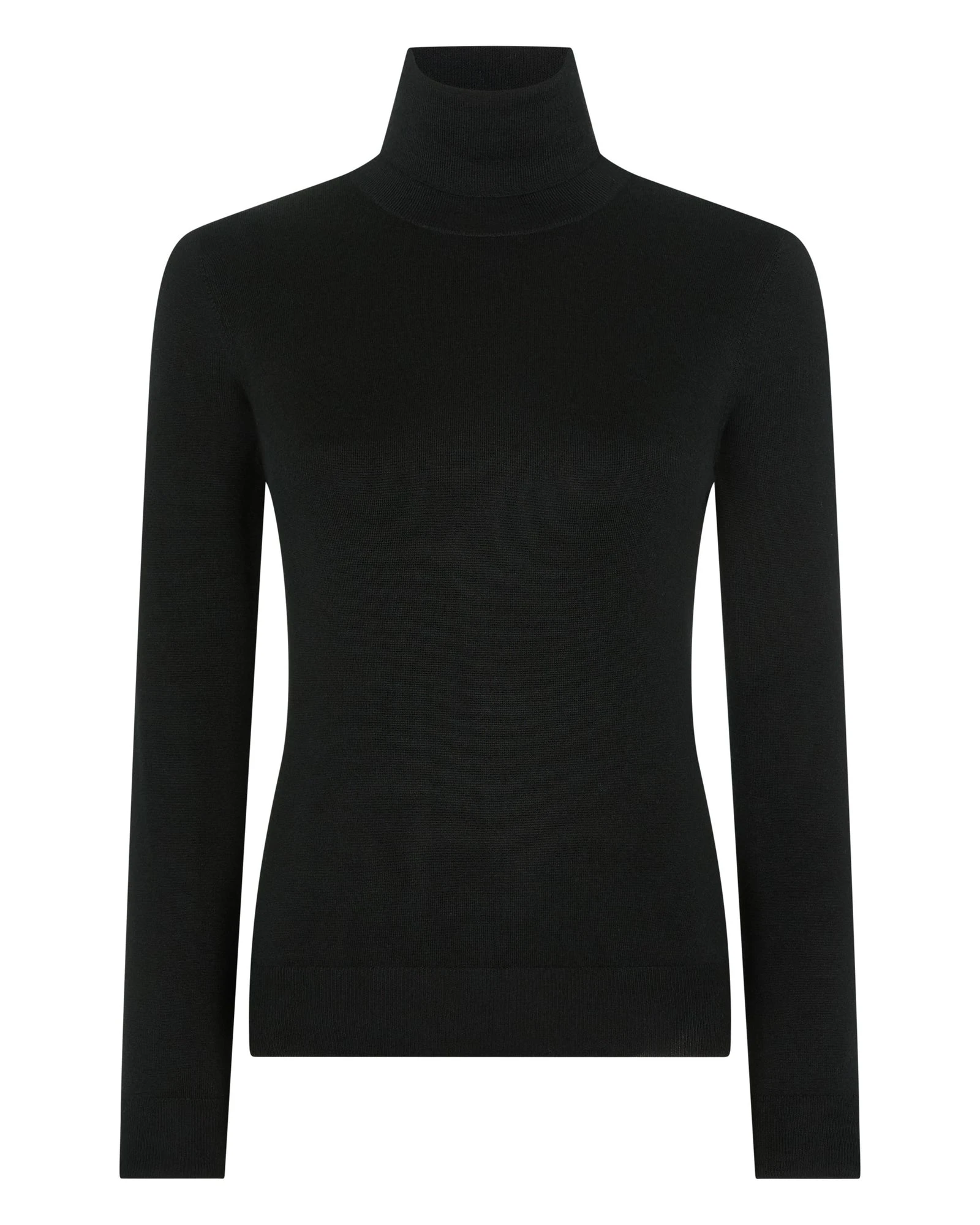 N.Peal Margot Superfine Cashmere Roll Neck Jumper in Black N.Peal Margot Superfine Cashmere Roll Neck Jumper in Black | Turtlenecks | Luxury Shoes