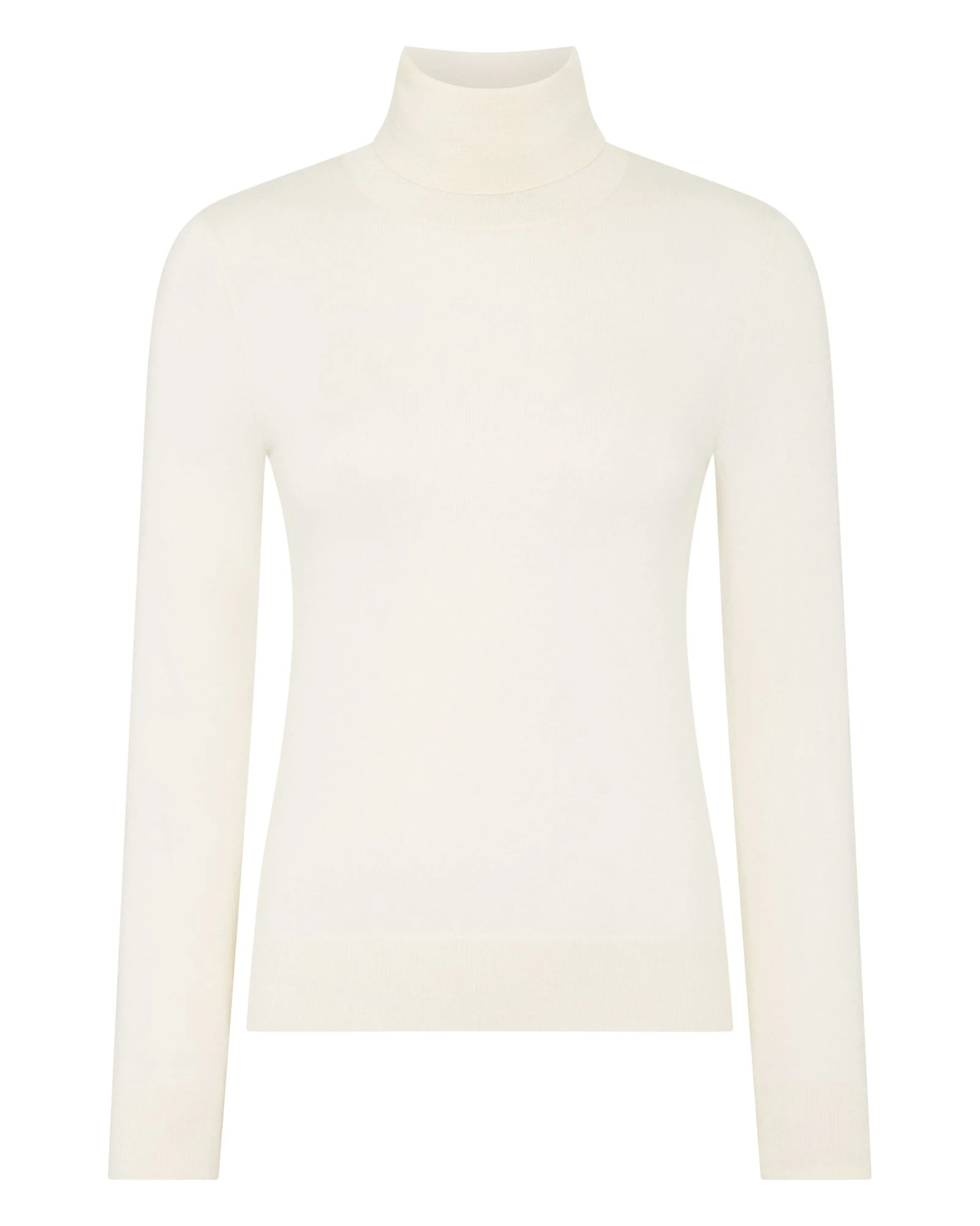 N.Peal Margot Superfine Cashmere Roll Neck Jumper in New Ivory White N.Peal Margot Superfine Cashmere Roll Neck Jumper in New Ivory White | Turtlenecks | Luxury Shoes