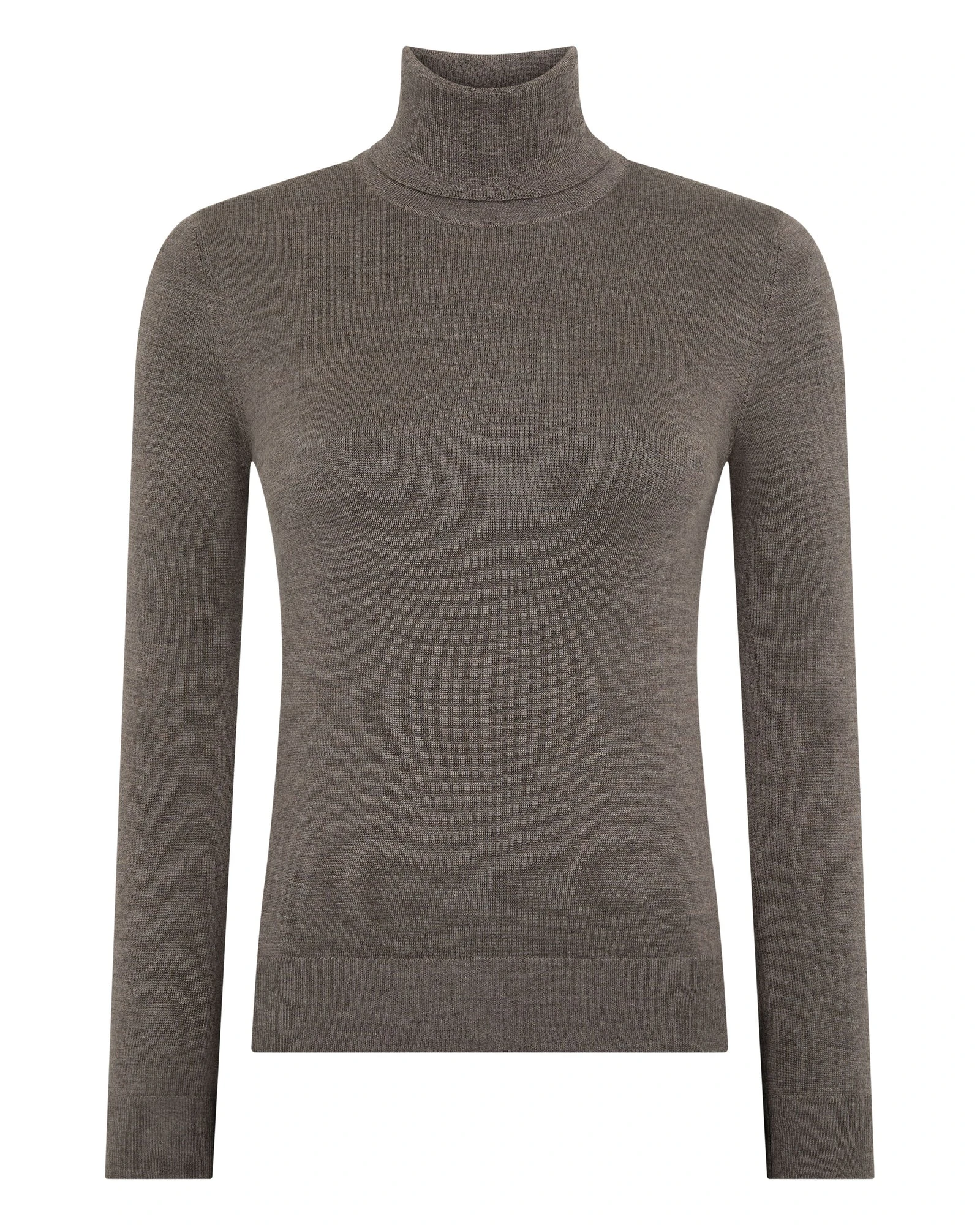 N.Peal Margot Superfine Cashmere Roll Neck Jumper in Pecan Brown N.Peal Margot Superfine Cashmere Roll Neck Jumper in Pecan Brown | Turtlenecks | Luxury Shoes