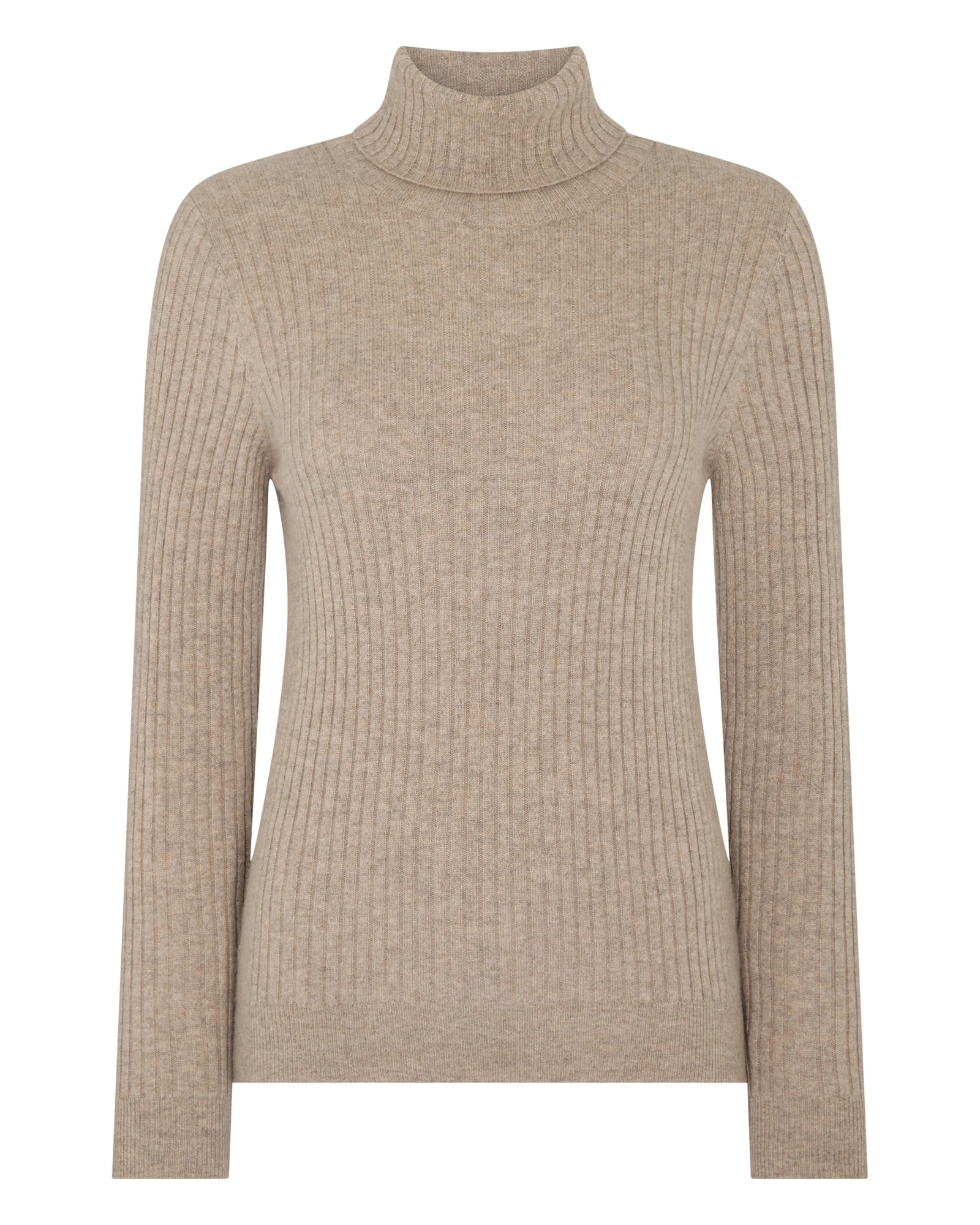 N.Peal Roll Neck Cashmere Jumper in Oatmeal Brown N.Peal Roll Neck Cashmere Jumper in Oatmeal Brown | Turtlenecks | Luxury Shoes