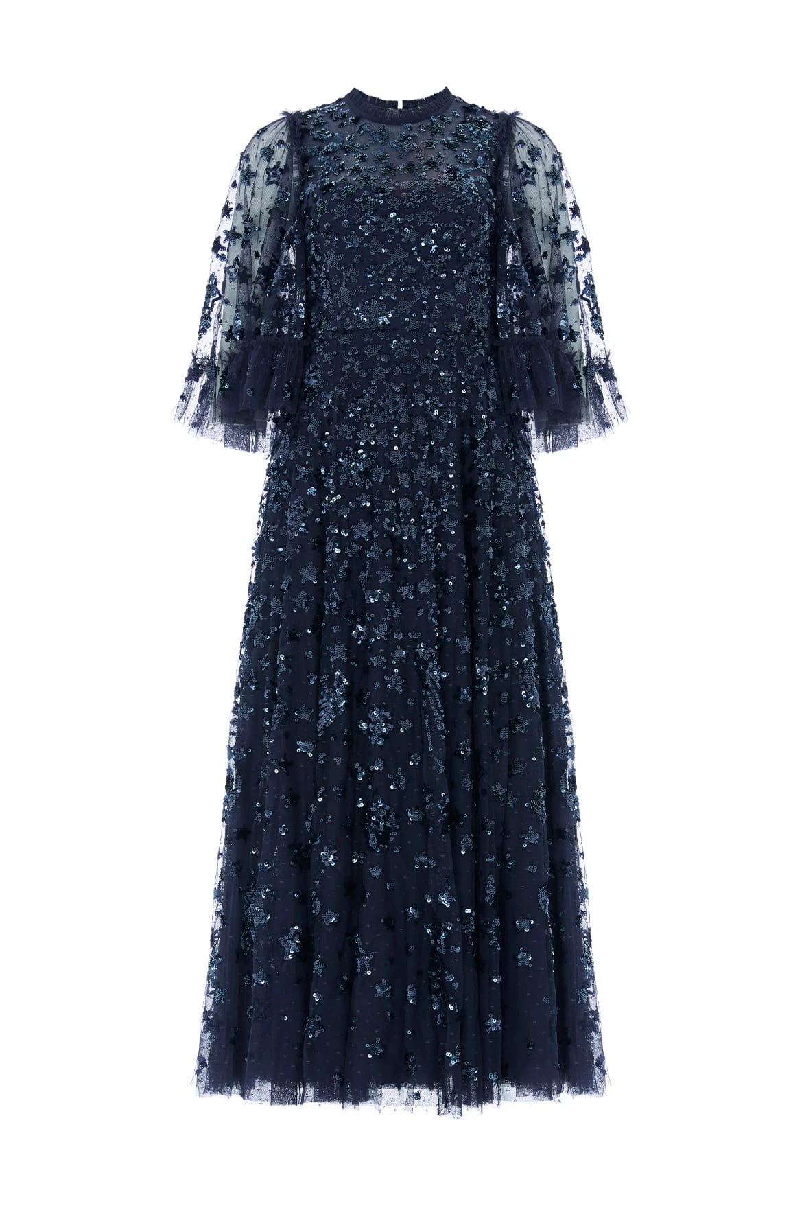 Needle and Thread Constellation Ankle Gown in Navy Needle and Thread Constellation Ankle Gown in Navy | Evening Gowns | Luxury Shoes