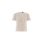 Needle and Thread Jet Frill Blouse in Soft Peony / Silver | Blouse | Luxury Shoes 