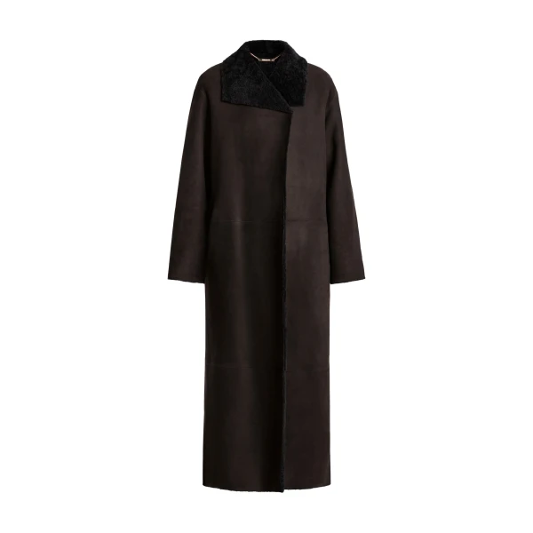 Birthday Coat in Brown Black