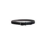 Nour Hammour Everyday Belt in Black Ponyhair