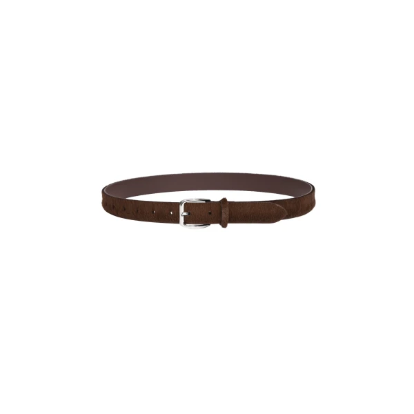 Everyday Belt in Brown Ponyhair