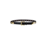 Nour Hammour Josephine Belt in Black and Gold