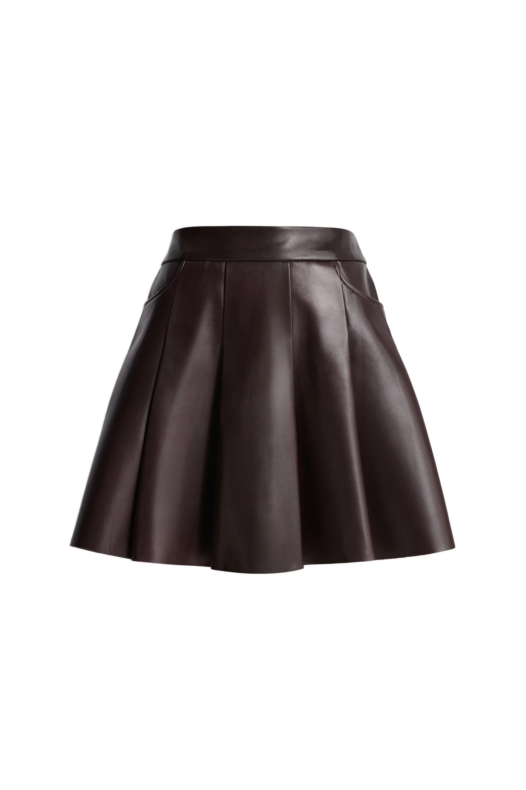 Nour Hammour Pleat in Brown Nour Hammour Pleat in Brown