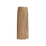 Nour Hammour Wrap in Raw Camel