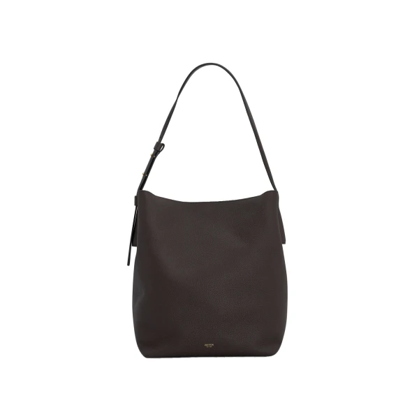Oroton Alba Pebble Hobo Dark Chocolate