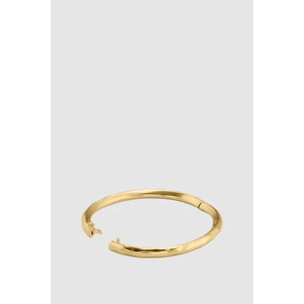 Oroton Aurie Bangle Gold, view 4