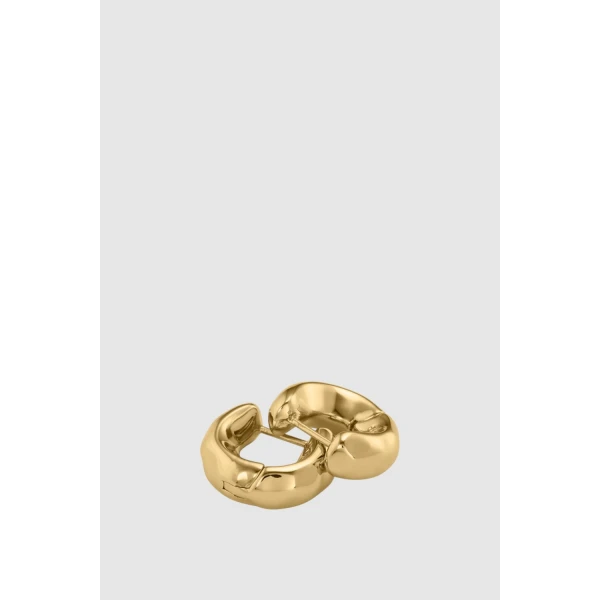Oroton Aurie Huggie Gold, view 3