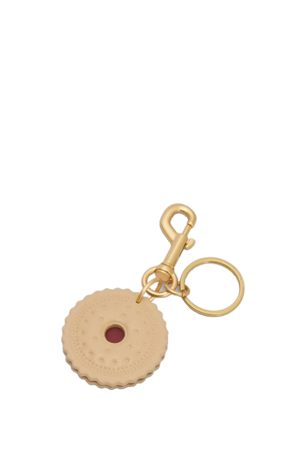 Oroton Bakery Jam Fancy Keyring Butterscotch | Bag charms | Luxury Shoes Oroton Bakery Jam Fancy Keyring Butterscotch