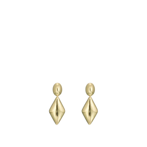 Banks Drop Earrings Gold