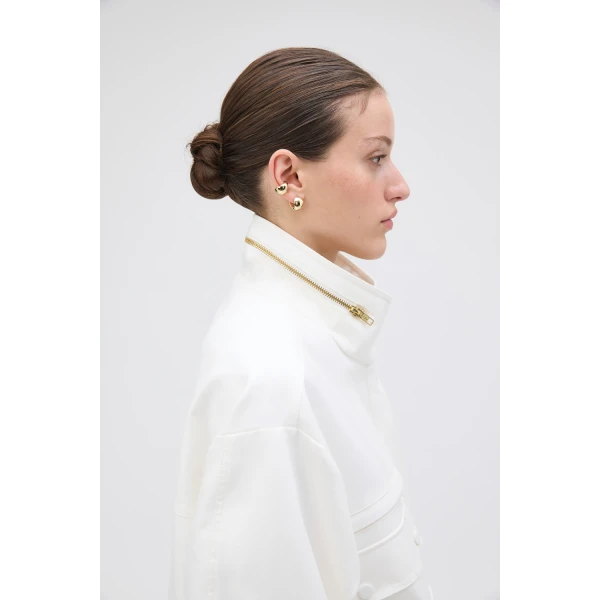 Oroton Banks Earcuff Gold, view 2