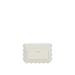 Oroton Broidery Smooth Credit Card Sleeve Warm White | Wallets & Purses | Luxury Shoes Oroton Broidery Smooth Credit Card Sleeve Warm White