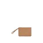Oroton Broidery Studded Pouch Praline
