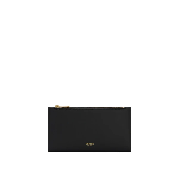 Oroton Cecile Large Wallet Black