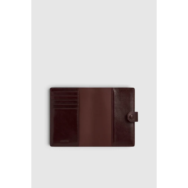 Oroton Cecile Passport Sleeve Copper, view 2