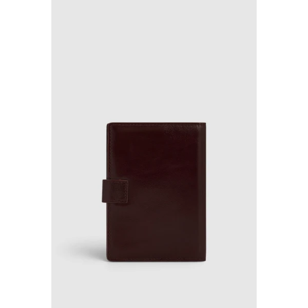 Oroton Cecile Passport Sleeve Copper, view 3