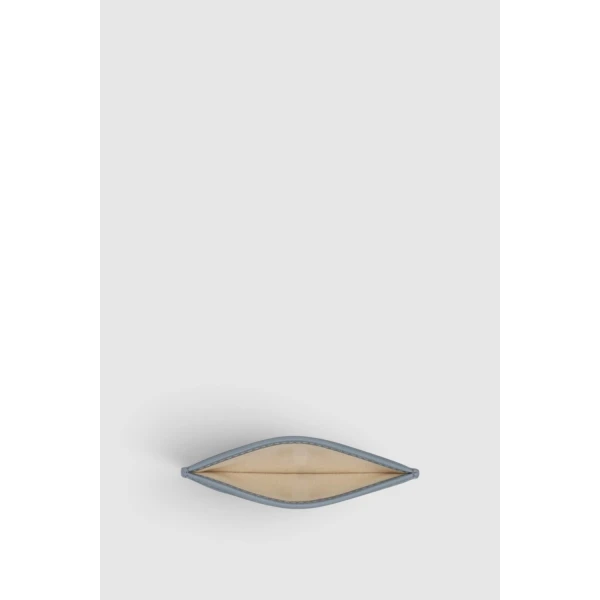 Oroton Cecile Smooth Credit Card Sleeve Smoke, view 2