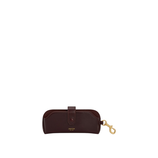 Oroton Cecile Sunglass Case Copper