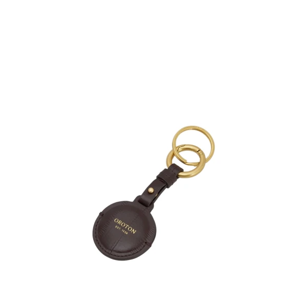 Cecile Texture Airtag Keyring Mulberry